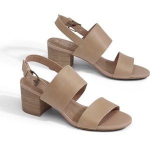 Toms Women’s Poppy Leather Sandals - Honey